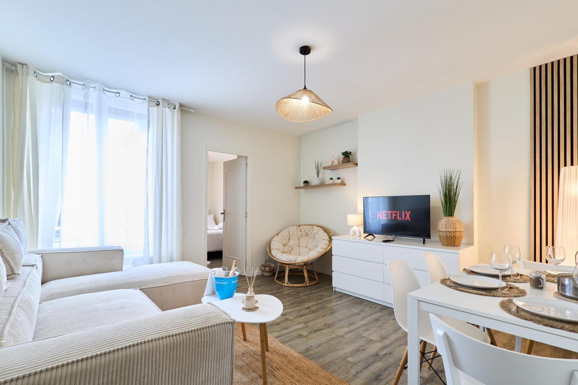Le Petillant, Gare Centre-Ville, Netflix, Wifi Reims Kültér fotó